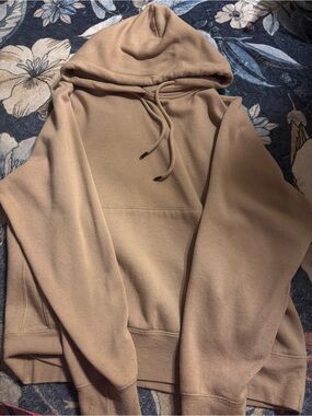 Reflex Men's Camel/Tan Fleece Hoodie - Pullover Sweatshirt